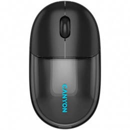 Egér, vezeték nélküli, dual-mode kapcsolat, optikai, CANYON "OnClick 24", fekete