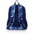 Hátizsák, iskolatáska, cipzáras, GABOL "Crew", kék, foci